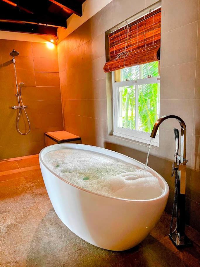 Lakaz Kannell - Cinnamon Room- Luxury Bedroom And Bathroom Infinity Pool Apartment